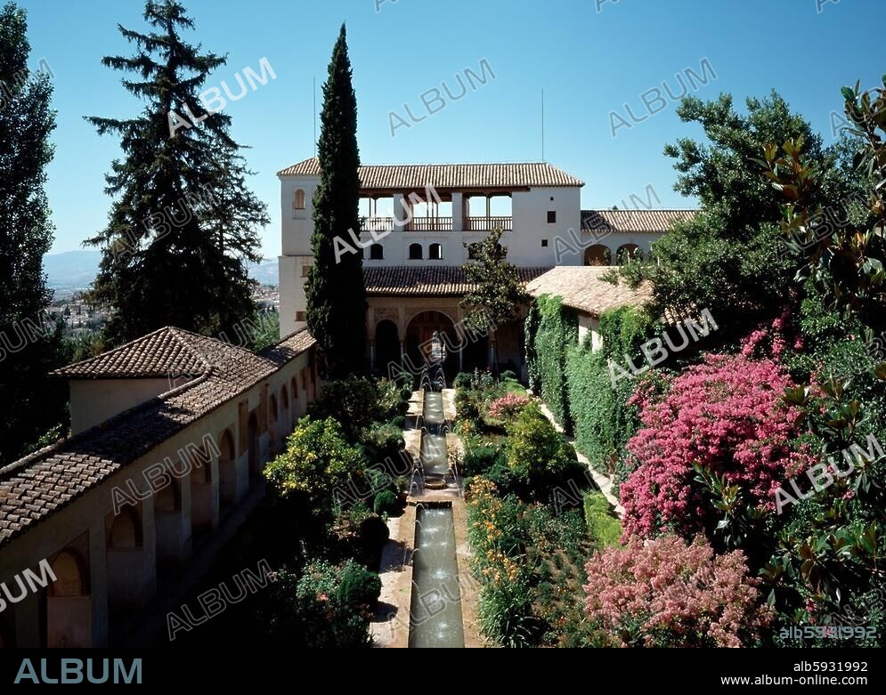 Granada, Generalife Patio dela Acequina (Granada, Andalusien, ESP) Achim Bednorz.