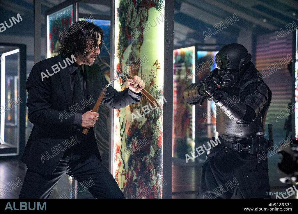 KEANU REEVES in JOHN WICK: KAPITEL 4, 2023 (JOHN WICK: CHAPTER 4), unter der Regie von CHAD STAHELSKI. Copyright Lionsgate / Thunder Road Pictures.