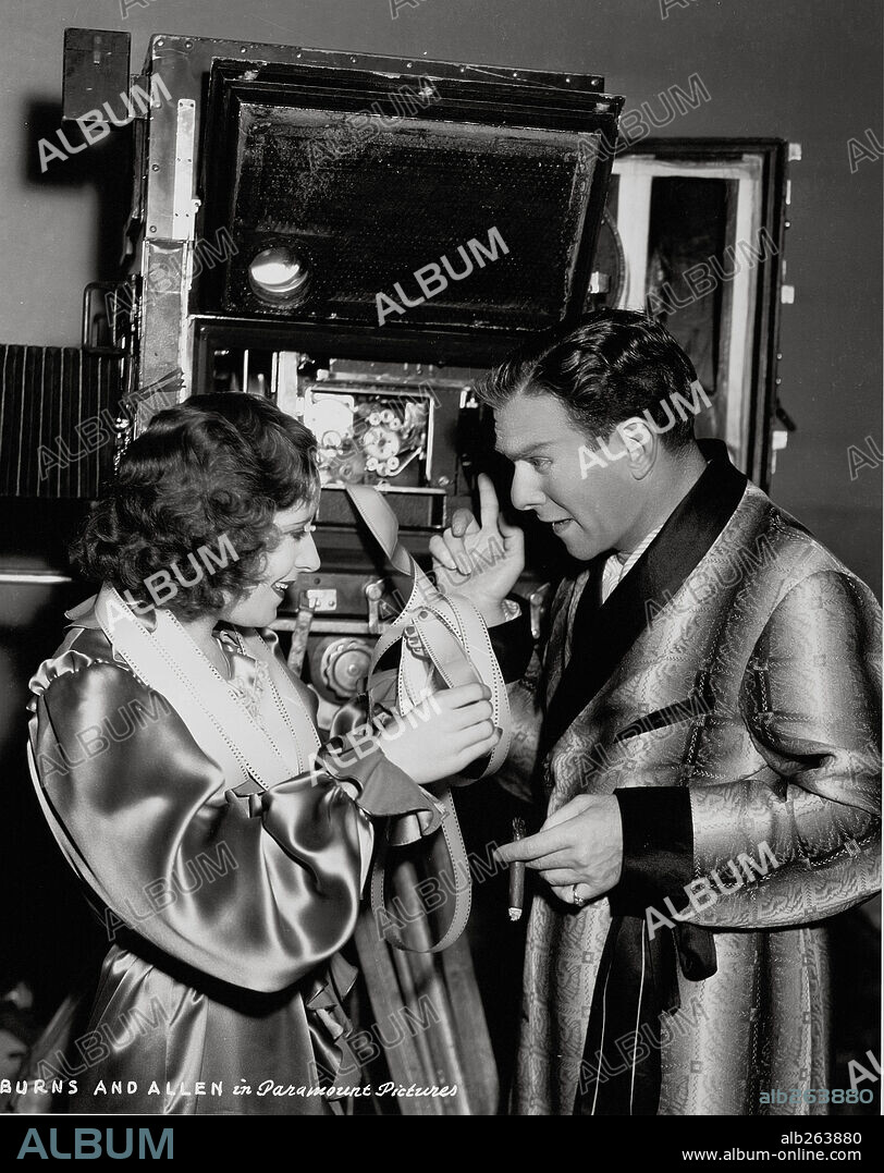 GEORGE BURNS und GRACIE ALLEN.