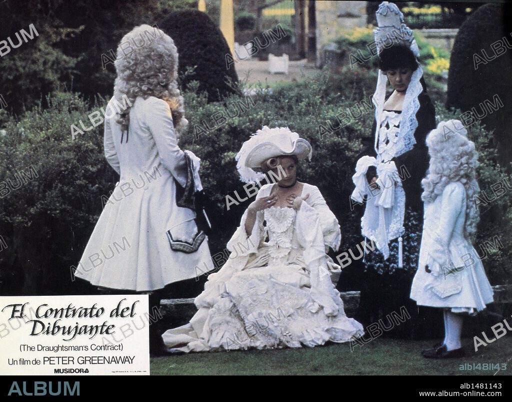EL CONTRATO DEL DIBUJANTE, 1982 (THE DRAUGHTSMAN'S CONTRACT), dirigida por PETER GREENAWAY. Copyright B.F.I/UNITED ARTISTS.