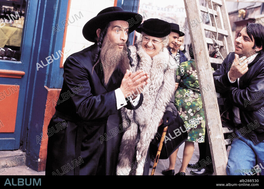 LOUIS DE FUNES in THE MAD ADVENTURES OF 'RABBI' JACOB, 1973 (LES AVENTURES DE RABBI JACOB), directed by GERARD OURY. Copyright 20TH CENTURY FOX.
