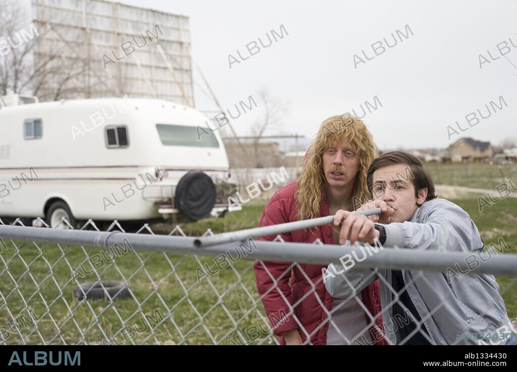 MICHAEL ANGARANO and MIKE WHITE in GENTLEMEN BRONCOS, 2009, directed by JARED HESS. Copyright RIP CORD PRODUCTIONS.