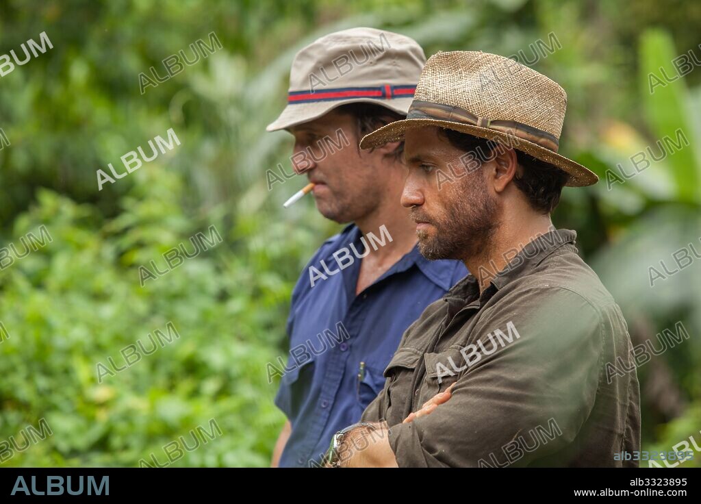 EDGAR RAMIREZ y MATTHEW McCONAUGHEY en GOLD, LA GRAN ESTAFA, 2016 (GOLD), dirigida por STEPHEN GAGHAN. Copyright BLACK BEAR PICTURES/HWY61/LIVING FILMS.