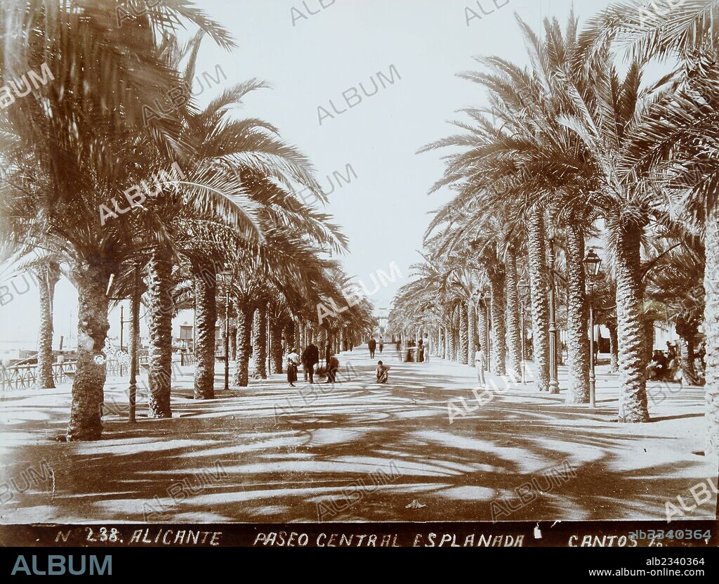 Alicante, Paseo de los Mártires.