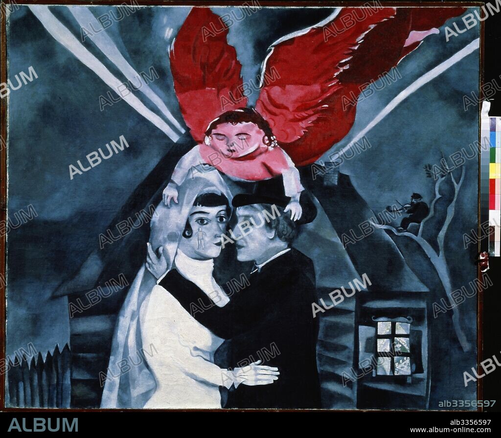 MARC CHAGALL. The Wedding.