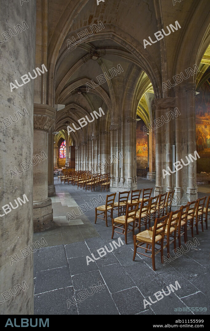 The church of Saint Severin in Paris, France, Europe.