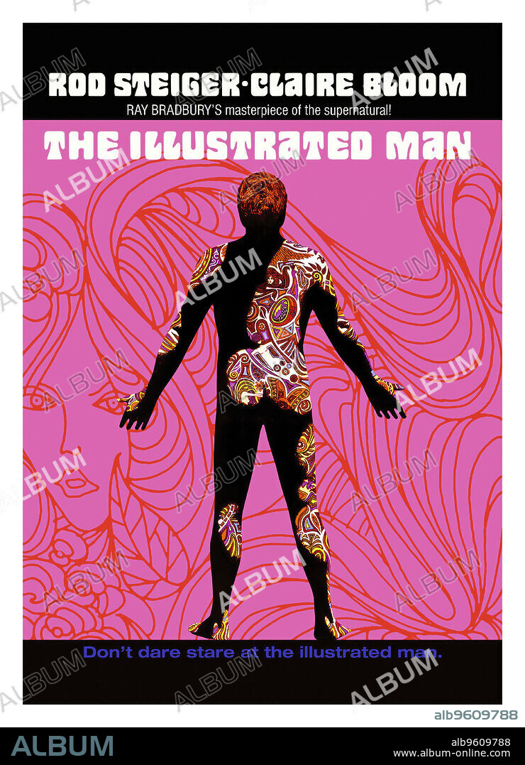 Poster de EL HOMBRE ILUSTRADO, 1969 (THE ILLUSTRATED MAN), dirigida por JACK SMIGHT. Copyright WARNER BROS/SEVEN ARTS.