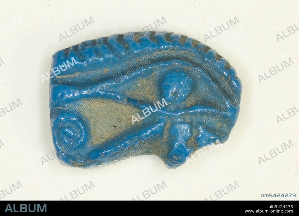 Eye of Horus (Wedjat) Amulet, Egypt, New Kingdom, Dynasty 18 (1550 BCE-1295 BCE).