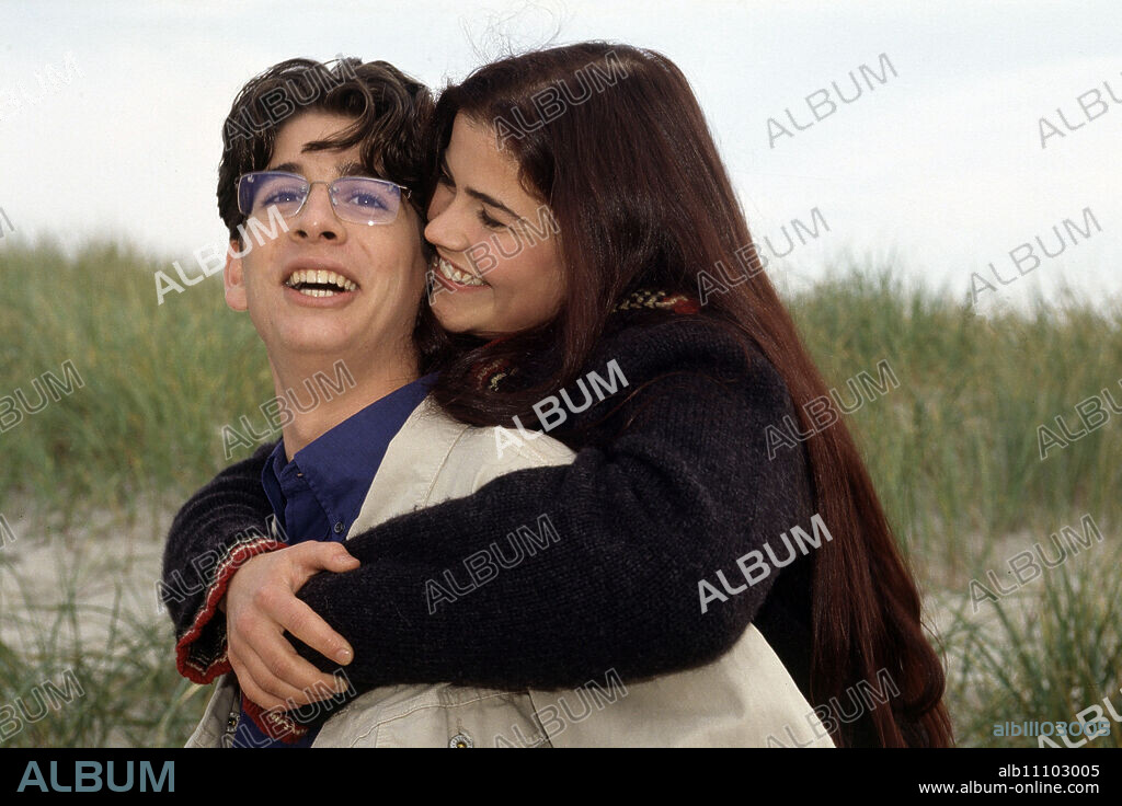 TANJA / TV series D 1996-1999 / Berengar Pfahl Image: MAX KELLERMANN (David) and KATHARINA WACKERNAGEL (Tanja) 10/96 / Headline: TANJA / D 1996-1999.