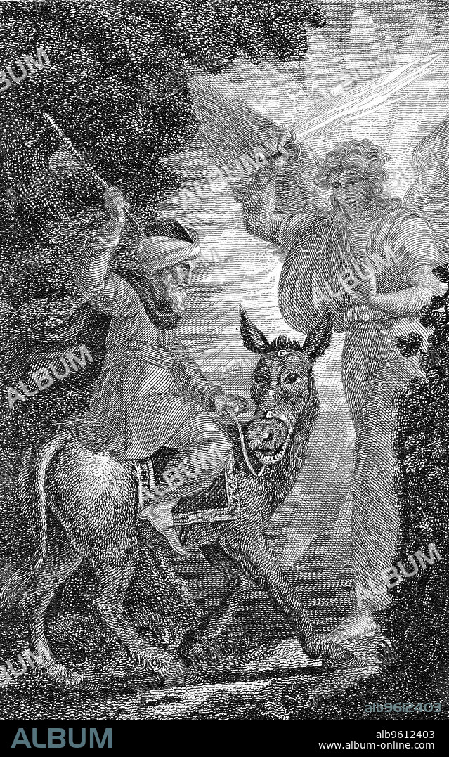 WILLIAM MARSHALL CRAIG. Balaam's Ass, c1790-1834. Balaam, Old Testament prophet and diviner, was ordered by Balak, King of the Moabites, to curse the Israelites. Chided by his ass for entertaining such an evil idea, Balaam blessed the Israelites instead.