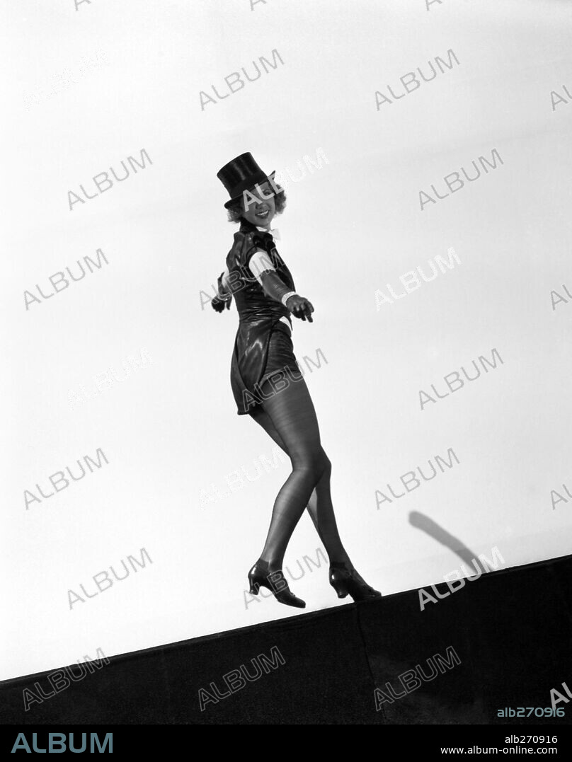 ELEANOR POWELL in BORN TO DANCE, 1936, directed by ROY DEL RUTH. Copyright M.G.M. / SINCLAIR BULL, CLARENCE.