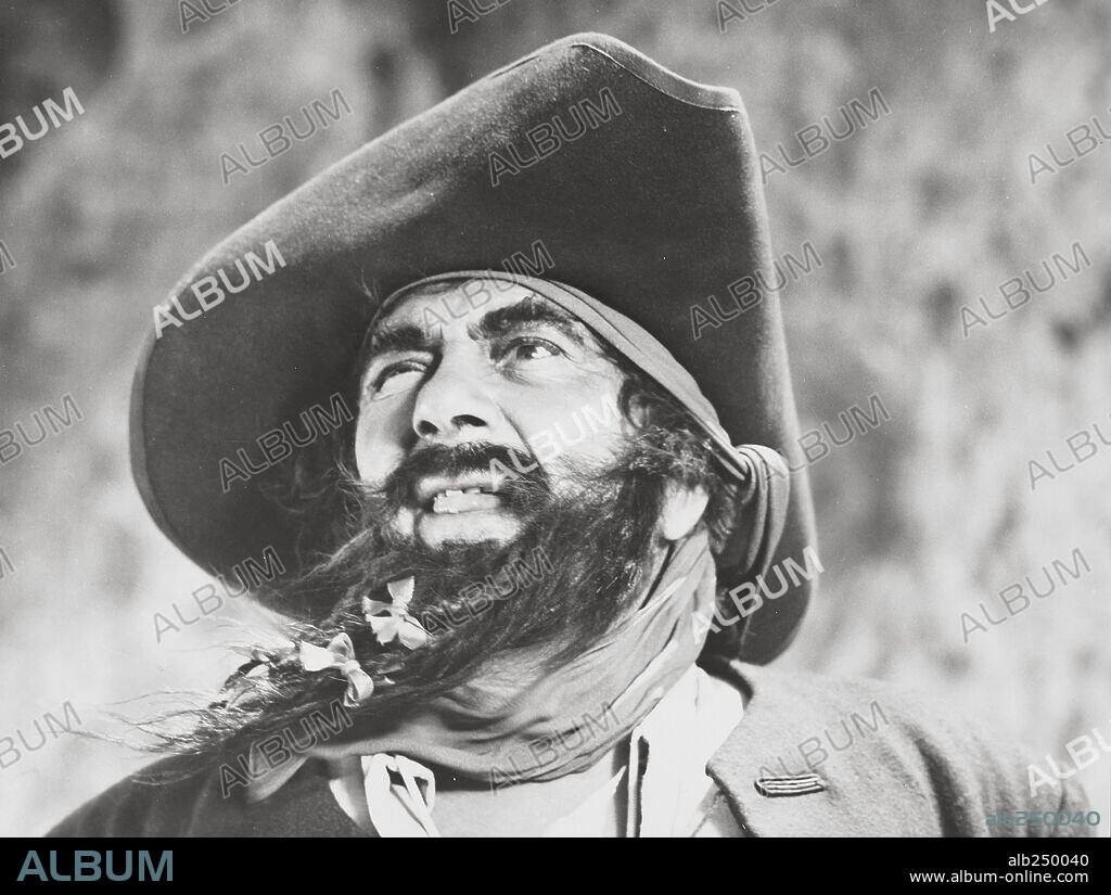 ROBERT NEWTON dans BLACKBEARD, THE PIRATE, 1952, réalisé par RAOUL WALSH. Copyright RKO.