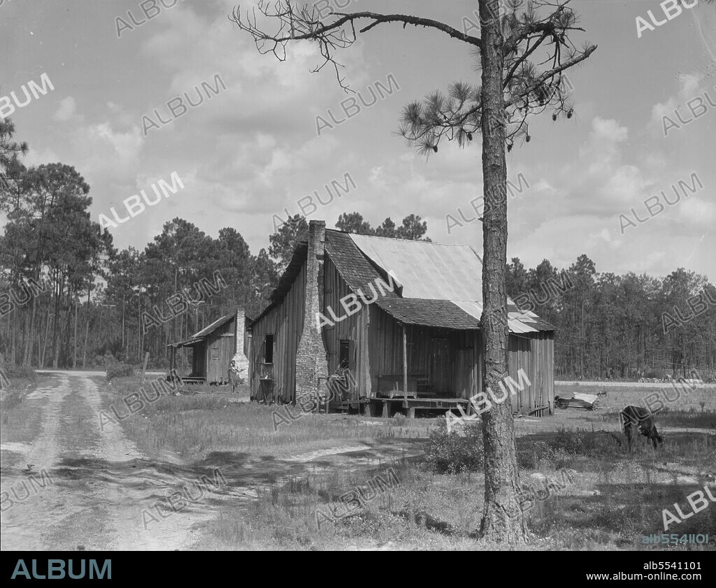 DOROTHEA LANGE. Turpentine worker's cabins. Valdosta, Georgia.