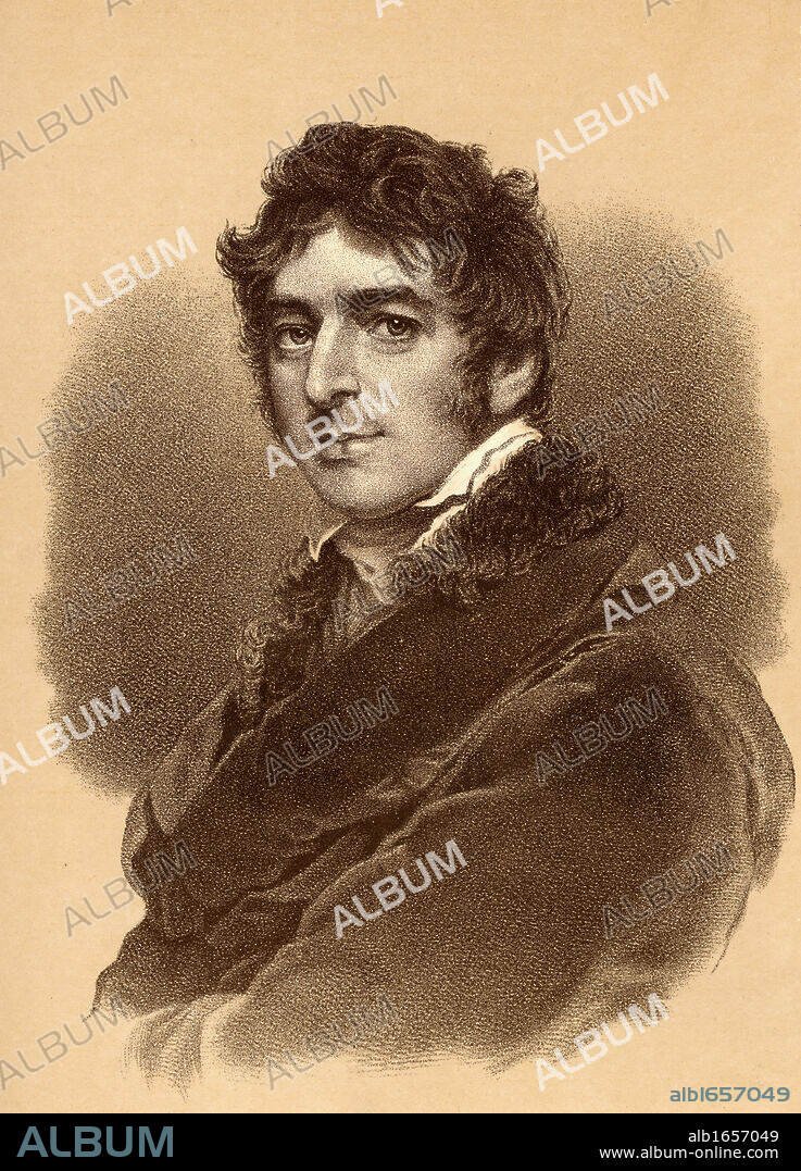 William Lamb, 2nd. Viscount Melbourne, 1779-1848. British statesman and Prime Minister, 1834, 1835-1841. From the portrait by Sir Thomas Lawrence.