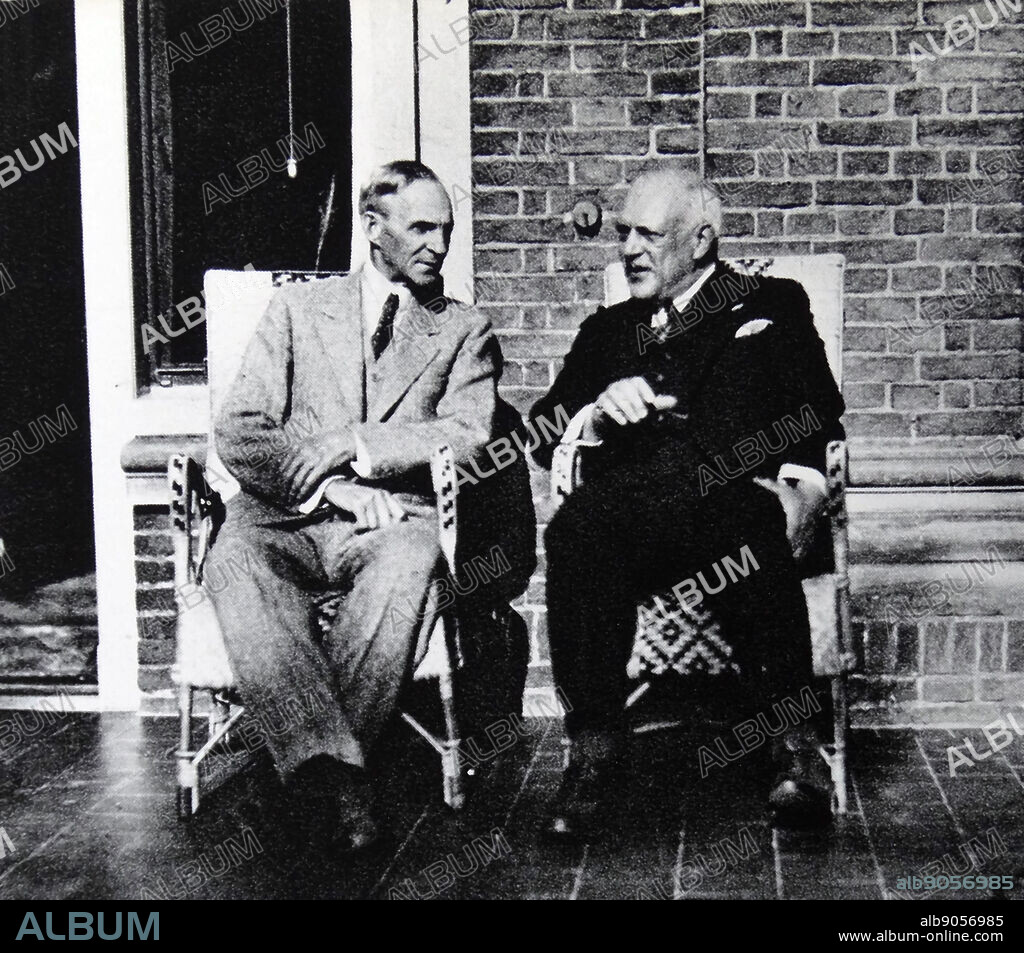 Henry Ford with Anton Philips. Anton Frederik Philips (14 March 1874 7 October 1951) co-founded Royal Philips Electronics N.V. in 1912.
