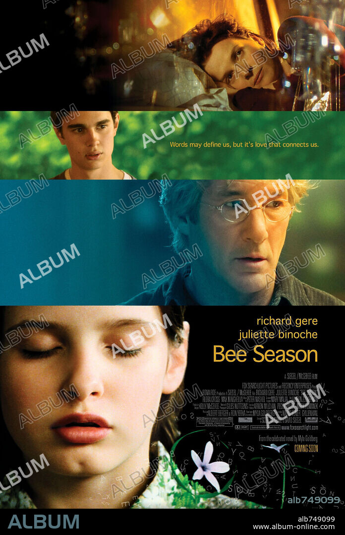 JULIETTE BINOCHE y RICHARD GERE en LA HUELLA DEL SILENCIO, 2005 (BEE SEASON), dirigida por DAVID SIEGEL y SCOTT MCGEHEE. Copyright FOX SEARCHLIGHT PICTURES.