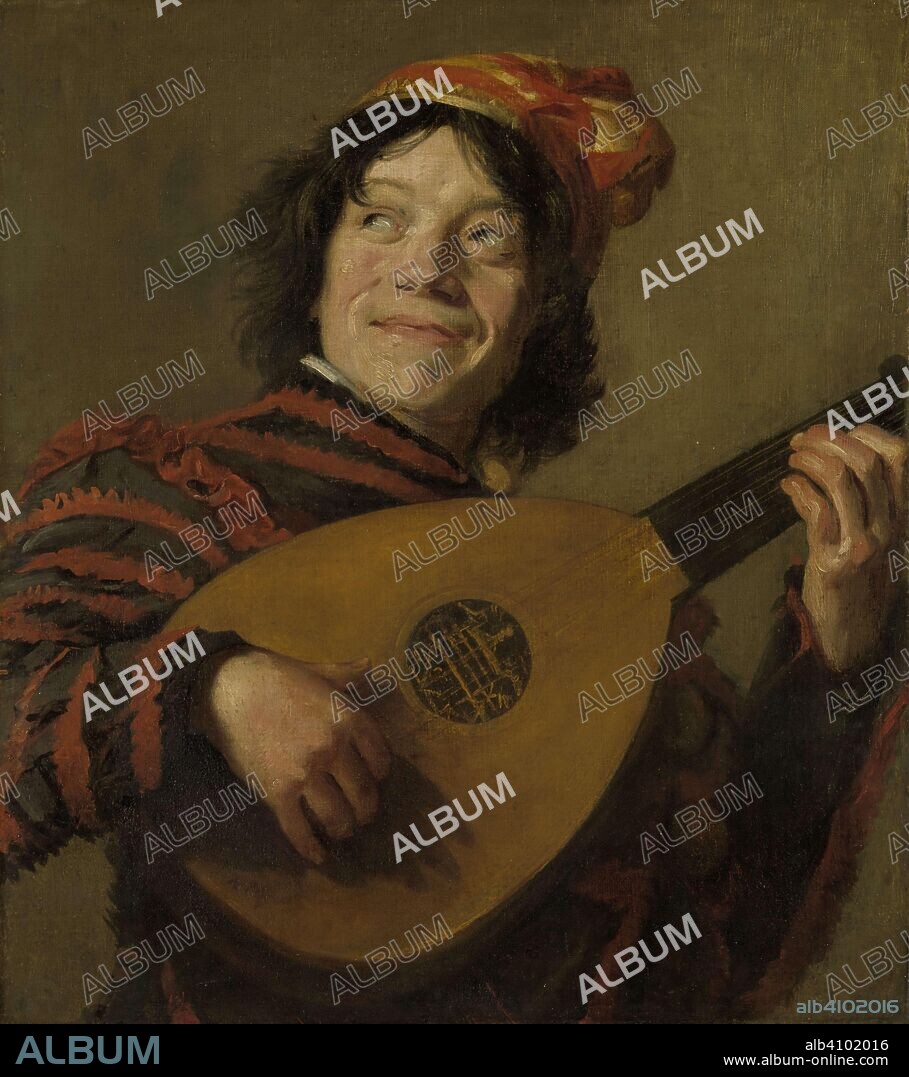 FRANS HALS (COPY AFTER). The Lute Player. Dating: c. 1623 - 1624. Measurements: support: h 67 cm × w 60 cm; d 4 cm.
