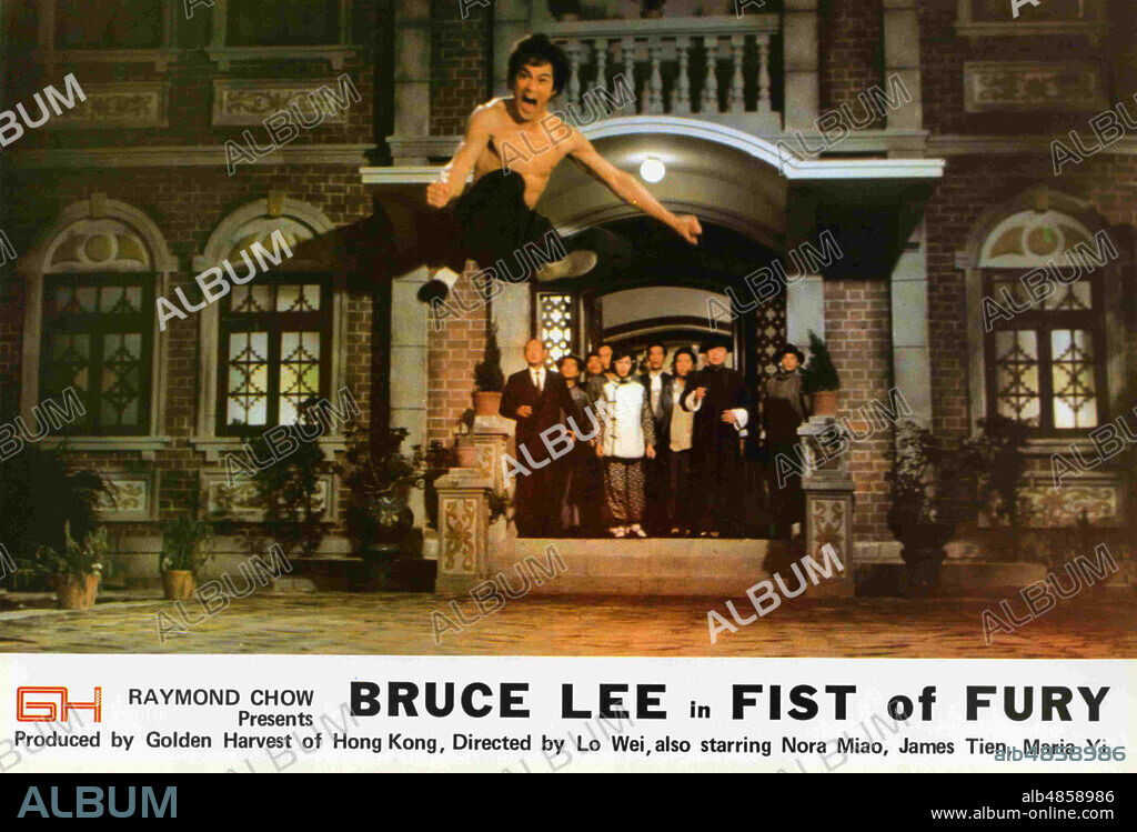 BRUCE LEE en FURIA ORIENTAL, 1972 (JING WU MEN), dirigida por WEI LO. Copyright 20TH CENTURY FOX.