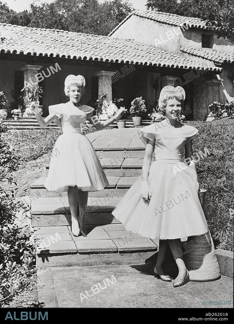 HAYLEY MILLS dans THE PARENT TRAP, 1961, réalisé par DAVID SWIFT. Copyright WALT DISNEY PICTURES.