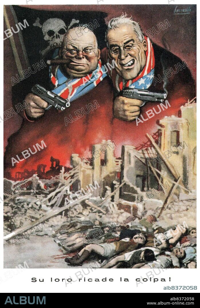 The participation of Italy in the Second World War was characterized by a complex framework of ideology, politics, and diplomacy, in which its military history took place often heavily influenced by external factors. The imperial ambitions of the Fascist regime, which aspired to restore a 'Roman Empire' in the Mediterranean (their Mare Nostrum), collapsed due to defeats in Greece and East and North Africa. In 1943 Benito Mussolini was ousted and arrested by order of King Victor Emmanuel III, provoking a civil war.<br/><br/>. The northern half of the country was occupied by Germans and made a collaborationist puppet state (with more than 600,000 soldiers), while the south was governed by monarchist and liberal forces, which fought for the Allied cause in the Italian Co-Belligerent Army (at its height numbering more than 50,000 men), helped by circa 350,000 partisans of disparate political ideologies that operated all over occupied Italy.