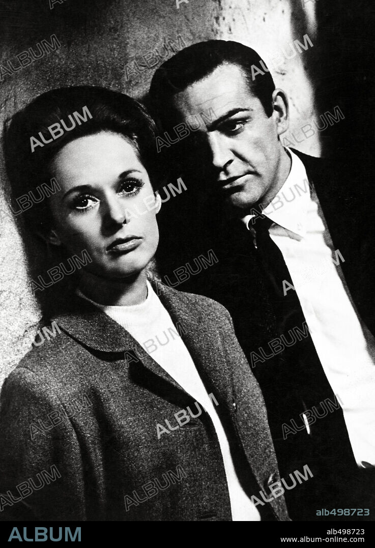 SEAN CONNERY y TIPPI HEDREN en MARNIE, LA LADRONA, 1964 (MARNIE), dirigida por ALFRED HITCHCOCK. Copyright UNIVERSAL PICTURES.