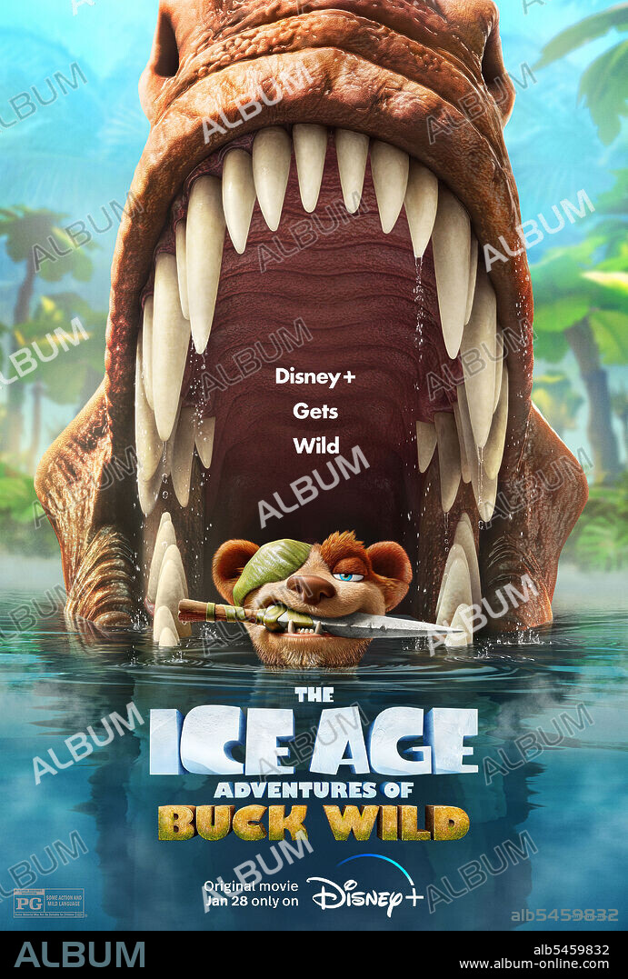 Poster of ICE AGE: ADVENTURES OF BUCK WILD, 2022, directed by JOHN C. DONKIN and KATHLEEN SHUGRUE. Copyright 20TH CENTURY STUDIOS.