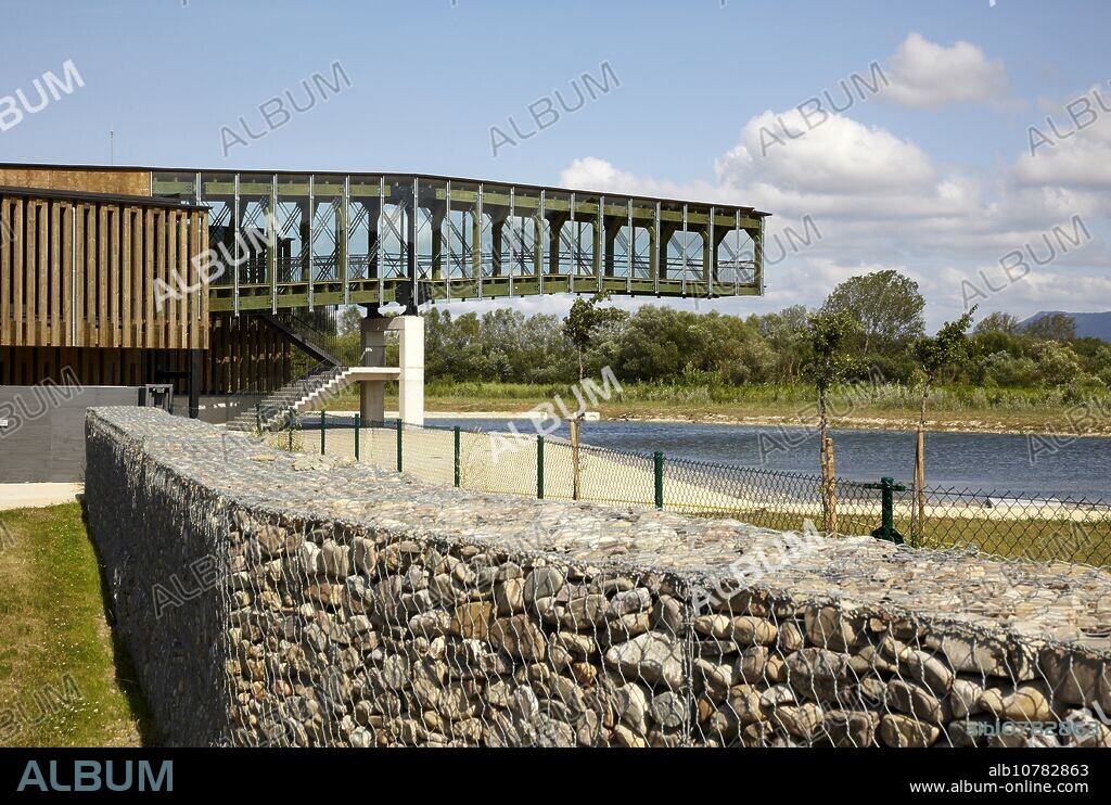 Ataria Nature Interpretation Centre, Salburua wetland, Vitoria, Alava, Basque Country, Spain.