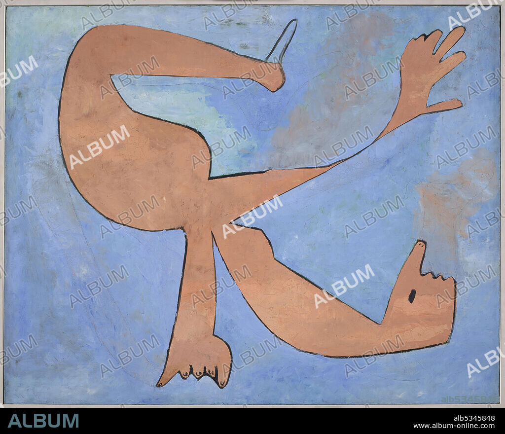 PABLO PICASSO. La nageuse (The Swimmer).