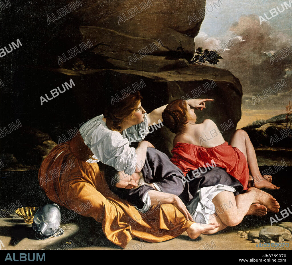 ORAZIO GENTILESCHI. Lot and his Daughters.