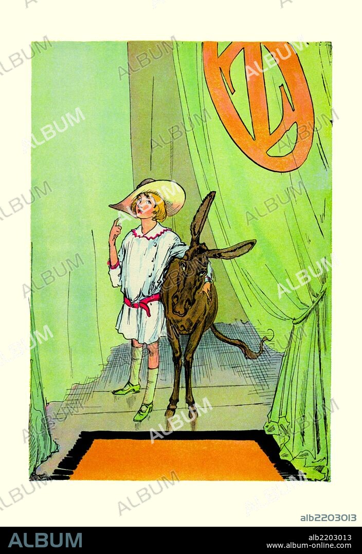 John Rea Neill (1877 - 1943) was a magazine and children's book illustrator primarily known for illustrating more than forty stories set in the Land of Oz, including L. Frank Baum's, Ruth Plumly Thompson's, and three of his own. His pen-and-ink drawings have become identified almost exclusively with the Oz series.