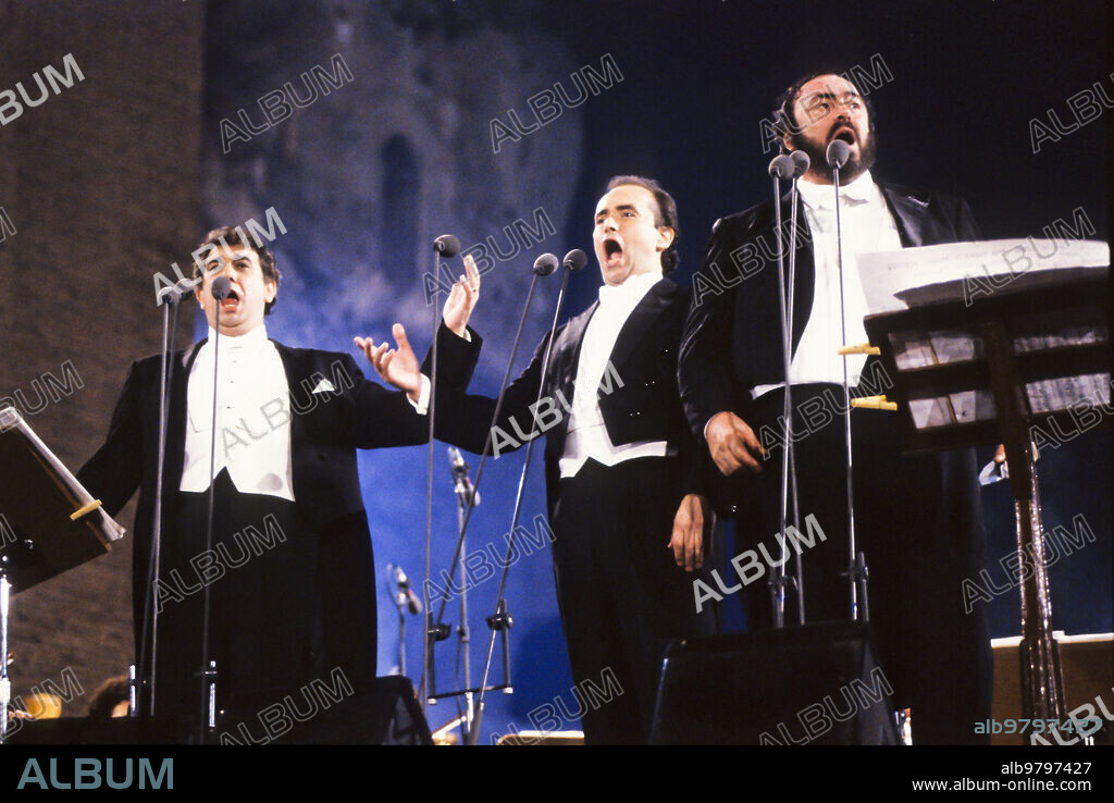 Luciano Pavarotti, Jose Carreras E Placido Domingo, 1990.