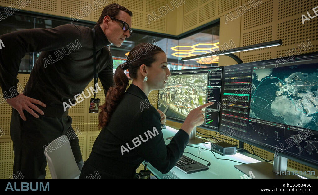 MICHAEL FASSBENDER en CONFIDENCIAL-BLACK BAG, 2025 (BLACK BAG), dirigida por STEVEN SODERBERGH. Copyright Focus Features International (FFI).