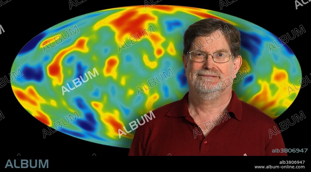 Smoot with COBE sky map. George Fitzgerald Smoot III (born February 20, 1945) is an American astrophysicist, cosmologist, Nobel laureate, and one of two contestants to win the $1 million prize on "Are You Smarter than a 5th Grader?". He won the Nobel Prize in Physics in 2006 for his work on the Cosmic Background Explorer with John C. Mather that led to the "discovery of the black body form and anisotropy of the cosmic microwave background radiation". This work helped further the Big Bang theory of the universe using the Cosmic Background Explorer (COBE) satellite. Currently Smoot is a professor of physics at the University of California, Berkeley, senior scientist at the Lawrence Berkeley National Laboratory, and since 2010, a professor of physics at the Paris Diderot University, France. In 2003, he was awarded the Einstein Medal and the Oersted Medal in 2009. Ohotogrpah not dated.