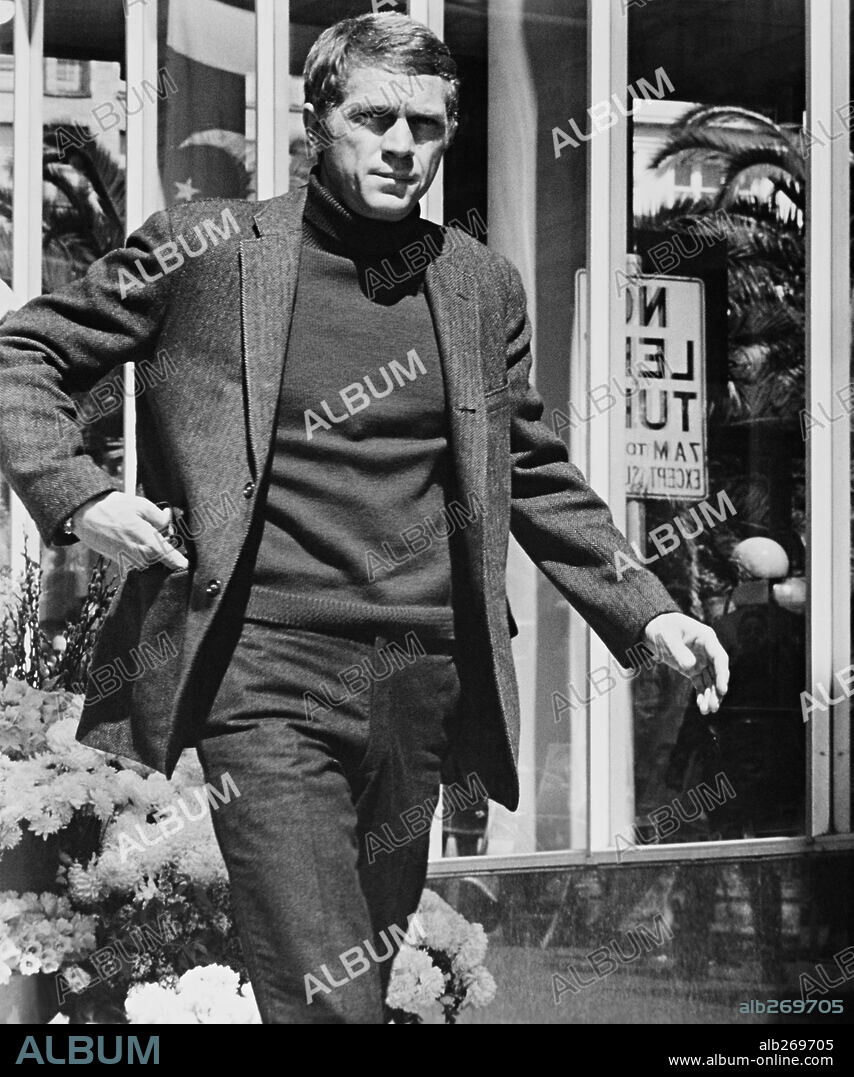 STEVE MCQUEEN en BULLIT, 1968 (BULLITT), dirigida por PETER YATES. Copyright WARNER BROTHERS.