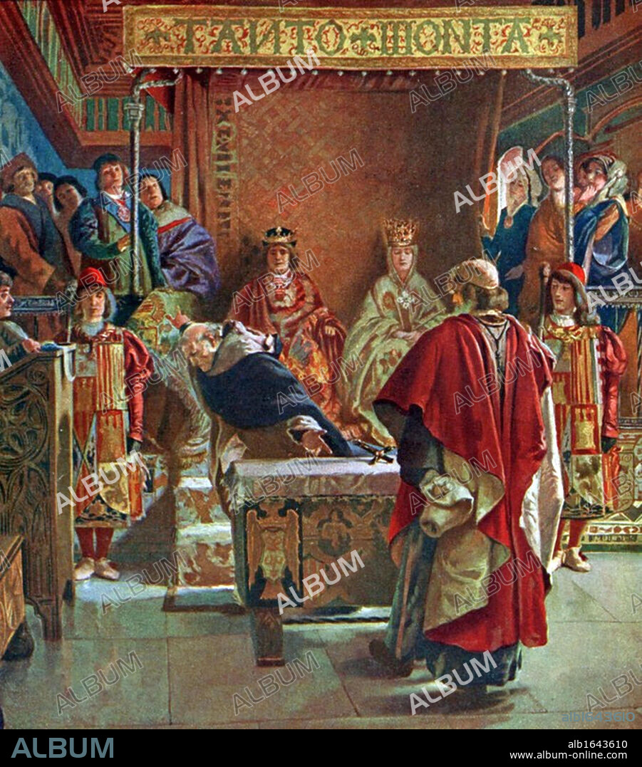 The Alhambra Decree (also known as the Edict of Expulsion) was an edict issued on 31 March 1492 by the joint Catholic Monarchs of Spain (Isabella I of Castile and Ferdinand II of Aragon) ordering the expulsion of Jews from the Kingdom of Spain and its territories and possessions by 31 July of that year.