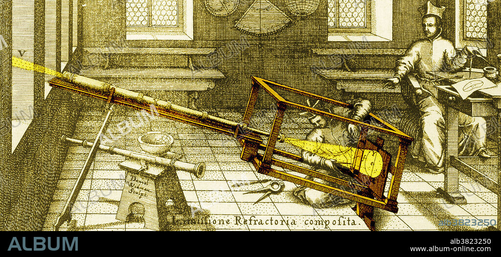 Christoph Scheiner (c.1573-1650), a German Jesuit father, physicist and astronomer, and a co-discoverer of sunspots. Color enhancement of BN2271.