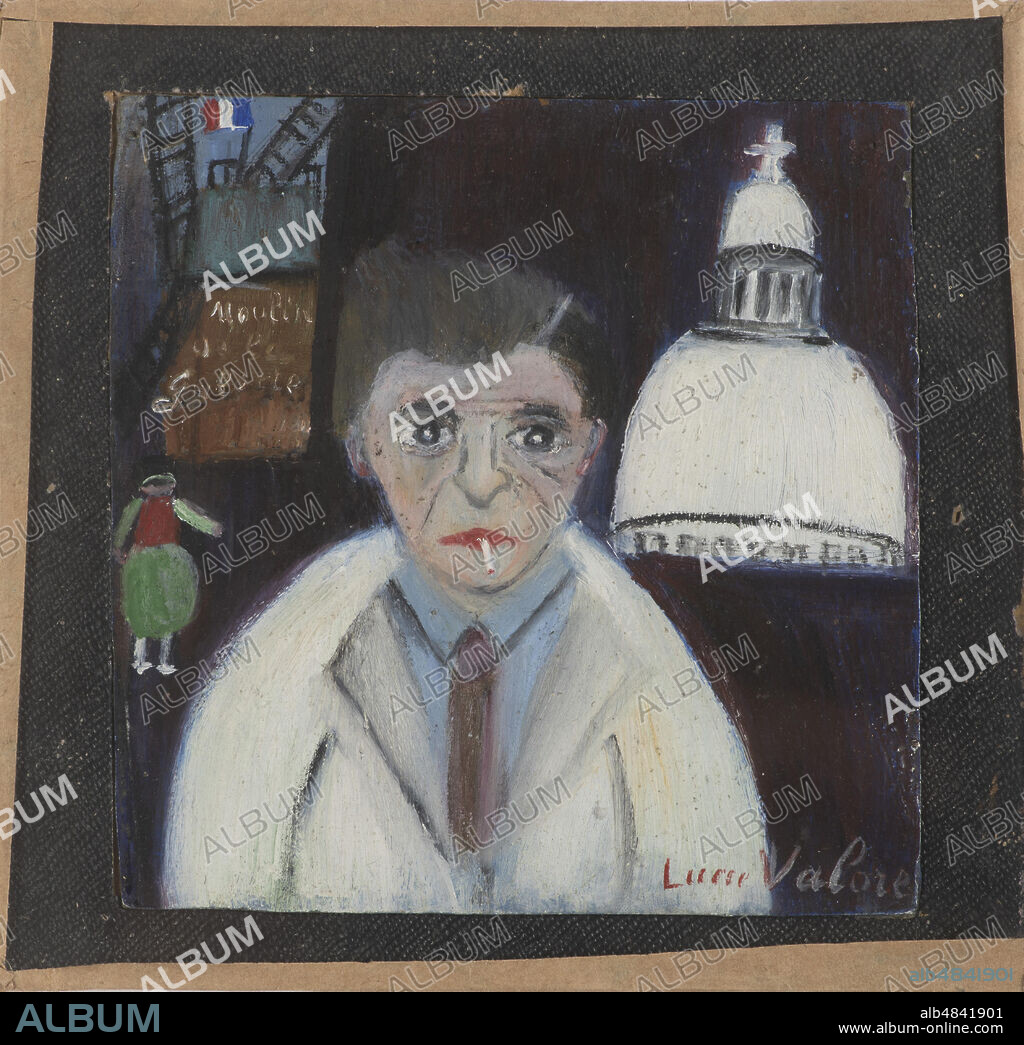 MAURICE UTRILLO et LUCIE VALORE. Portrait of Maurice Utrillo (1883-1955).