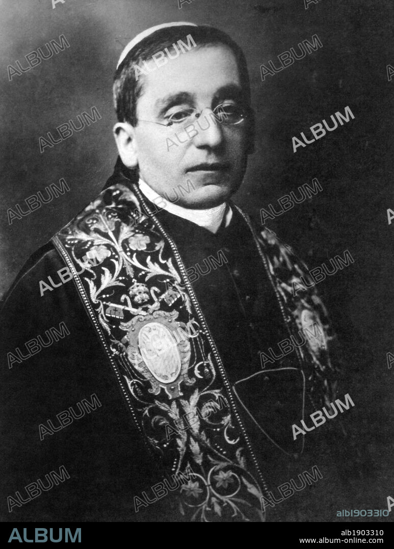 Benedict XV, Pope nº 258 of the Catholic Church between 1914 and 1922.