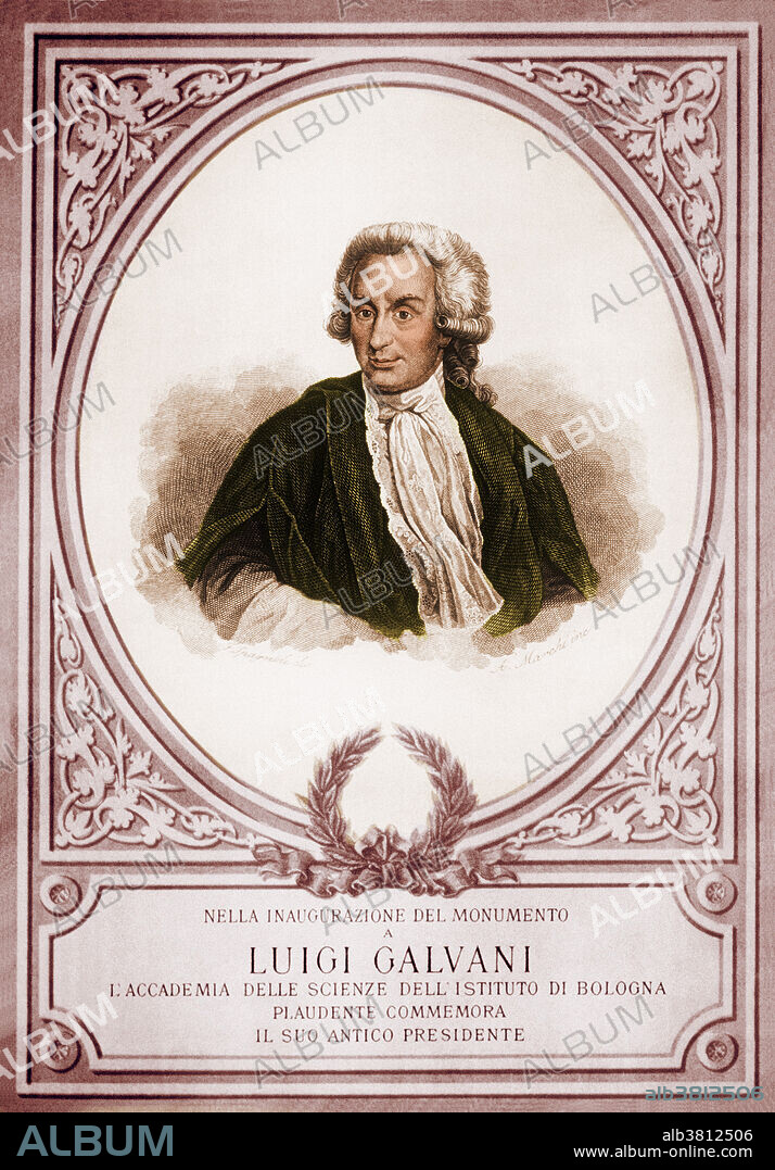 Luigi Aloisio Galvani (September 9, 1737 - December 4, 1798) was an Italian physician, physicist, and biologist, recognized as the pioneer of bioelectromagnetics. In 1780, he discovered that the muscles of dead frogs' legs twitched when struck by an electrical spark. He coined the term animal electricity to describe the force that activated the muscles of his specimens and regarded their activation as being generated by an electrical fluid that is carried to the muscles by the nerves. Volta objected to Galvani's conclusions about animal electric fluid , but the two scientists disagreed respectfully and Volta coined the term Galvanism for a direct current of electricity produced by chemical action. Thus, owing to an argument between the two in regard to the source or cause of the electricity, Volta built the first battery in order to specifically disprove his associate's theory. Galvani died in 1798 at the age of 61. Today the study of galvanic.