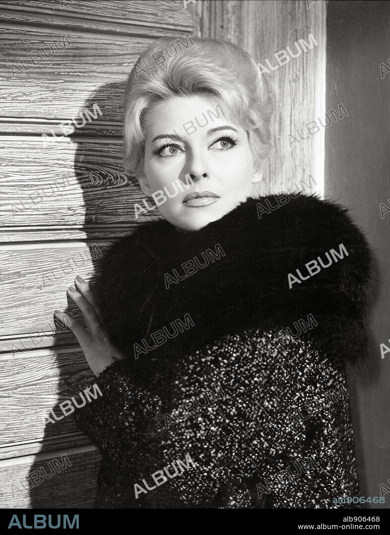 DANIELLE GODET en AUTOPSIA DE UN CRIMINAL, 1963, dirigida por RICARDO BLASCO. Copyright HISPAMER FILMS P.C./ MEC Cin.