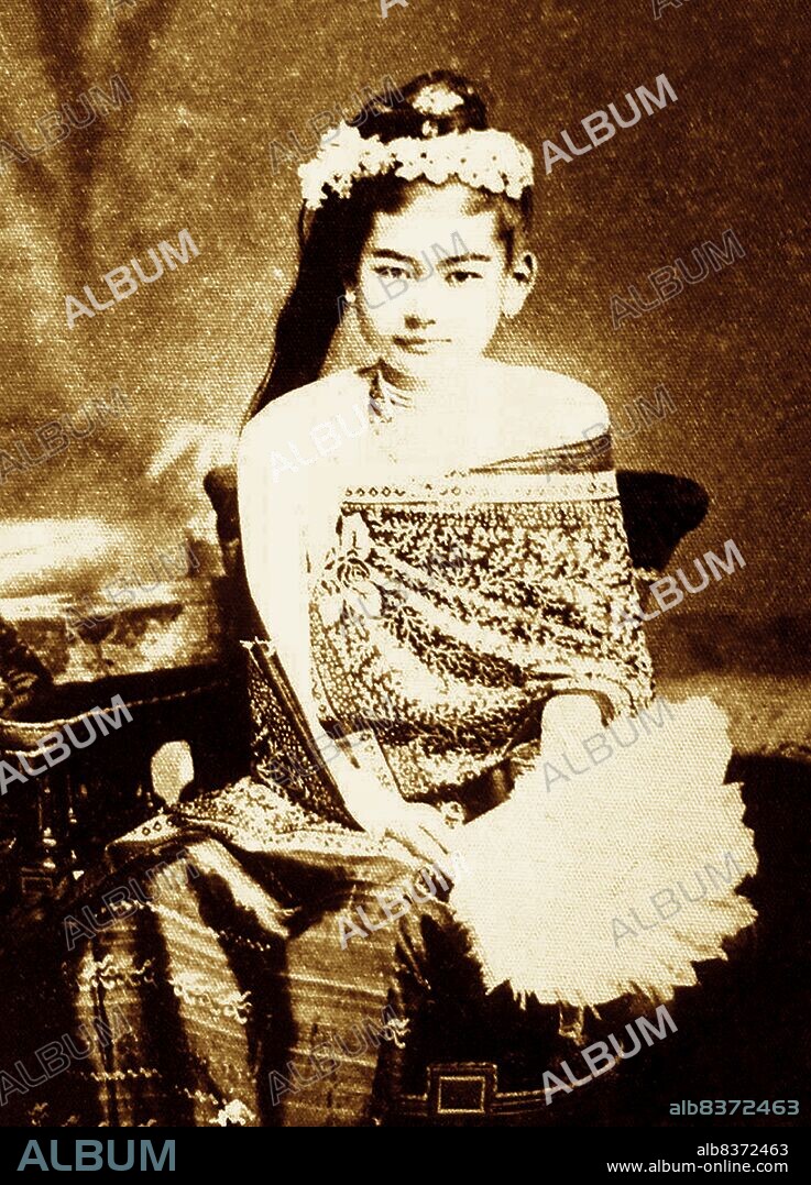 Mindon Min (8 July 1808 1 October 1878) was the penultimate king of Burma (Myanmar) from 1853 to 1878. He was one of the most popular and revered kings of Burma. Under his half brother King Pagan, the Second Anglo-Burmese War in 1852 ended with the annexation of Lower Burma by the British Empire. Mindon and his younger brother Kanaung overthrew their half brother King Pagan. Mindon spent most of his reign trying to defend the upper portion of his country from British encroachments, and to modernize his kingdom.<br/><br/>. Mindon Min had 45 consorts, by whom he had 70 children of royal birth. A number of children were also borne by maids of honour and other casual ladies.