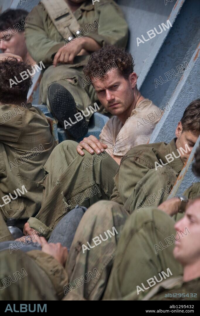 JACOB PITTS and JAMES BADGE DALE in THE PACIFIC, 2010, directed by CARL FRANKLIN, DAVID NUTTER, JEREMY PODESWA and TIMOTHY VAN PATTEN. Copyright DREAMWORKS SKG/HBO FILMS/PLAYTONE / JAMES, DAVID.