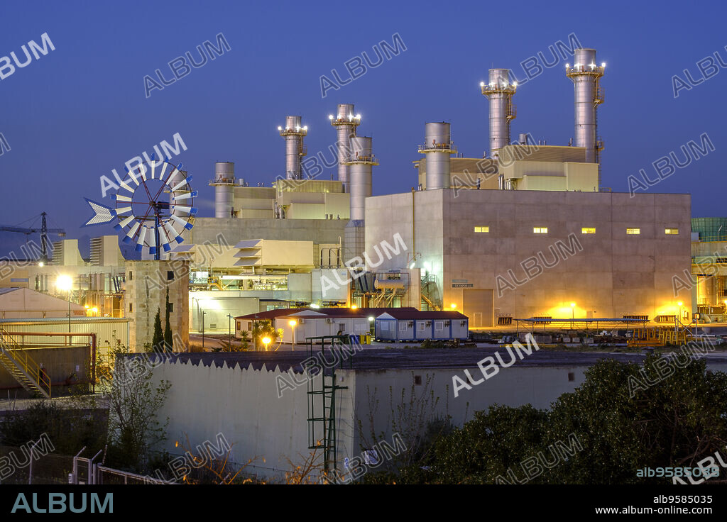 Central Térmica de Cas Tresorer, Palma, Mallorca, balearic islands, spain, europe.