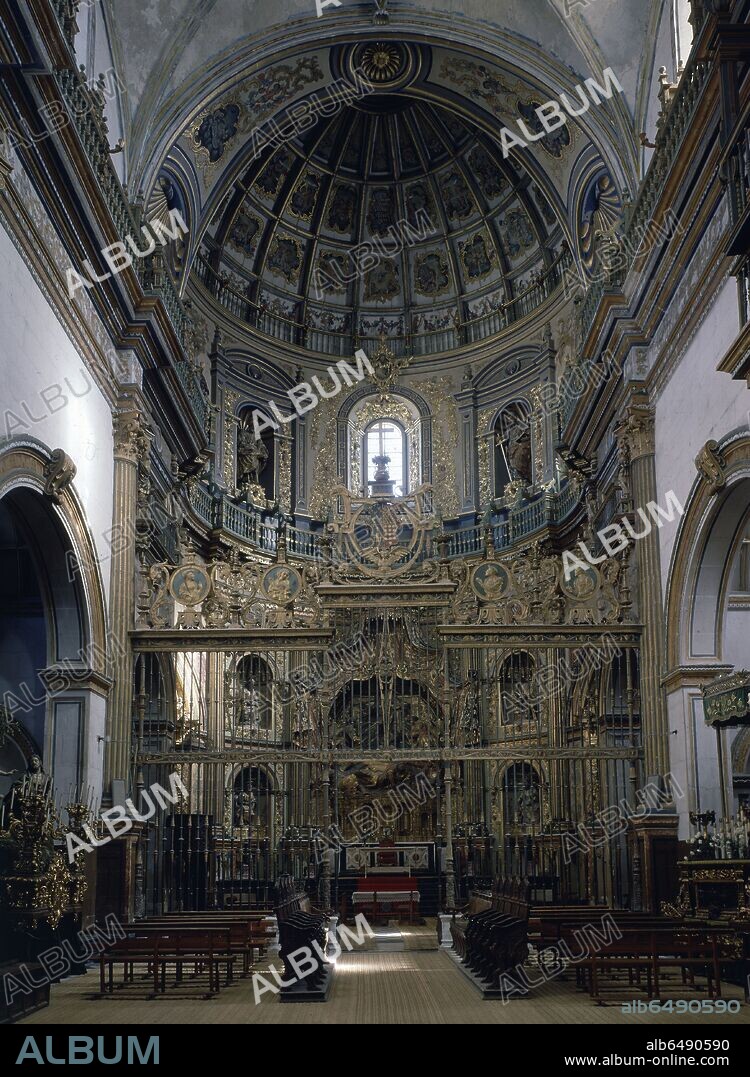 INTERIOR DE LA SACRA CAPILLA DEL SALVADOR - SIGLO XVI.