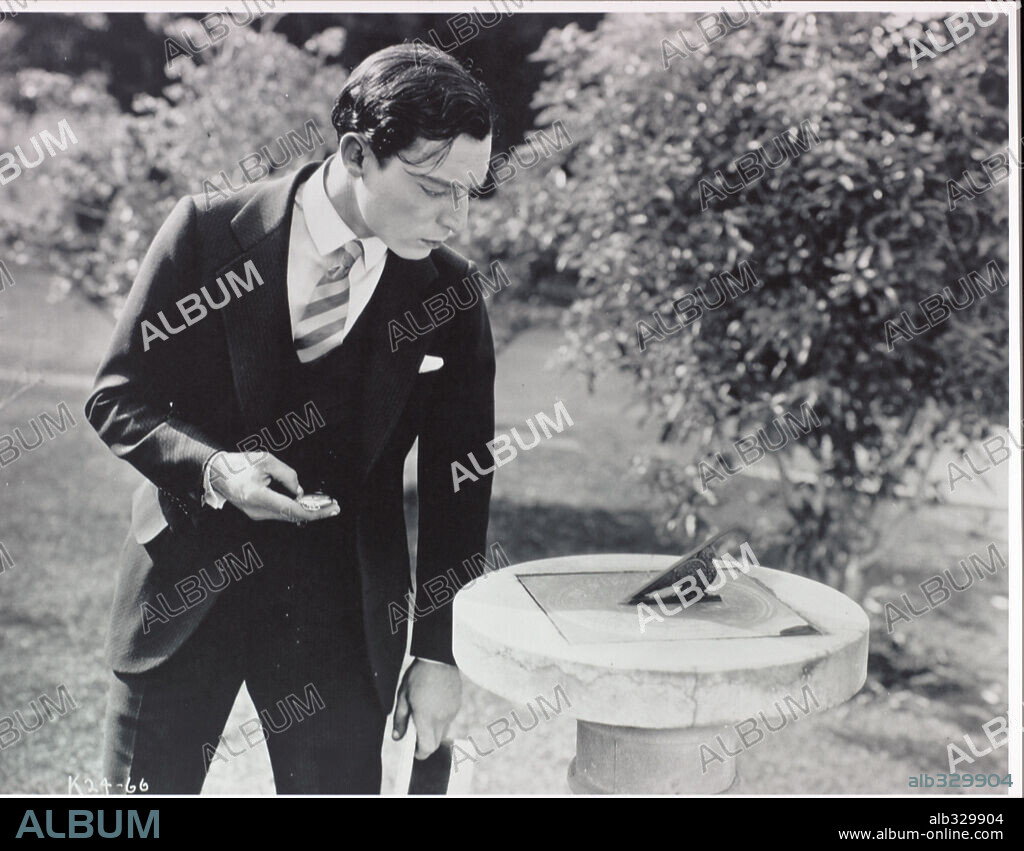 BUSTER KEATON en SIETE OCASIONES, 1925 (SEVEN CHANCES), dirigida por BUSTER KEATON. Copyright METRO GOLDWYN.