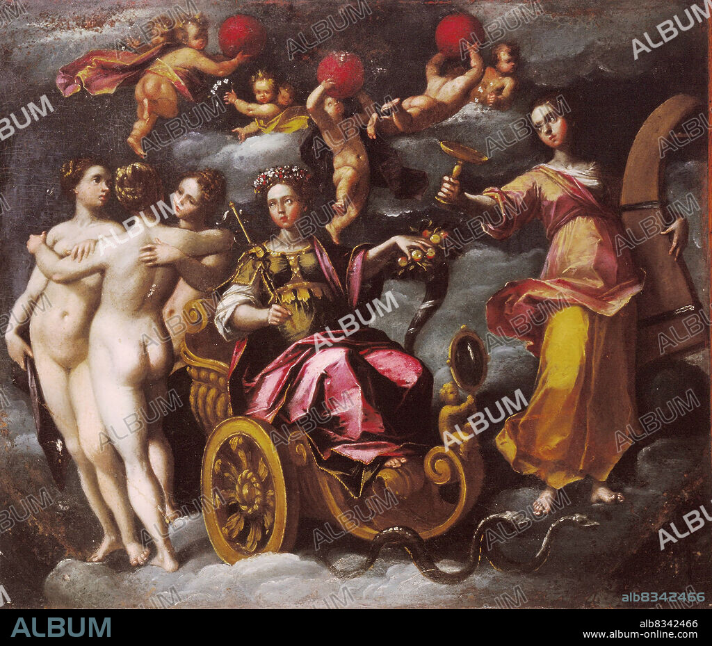 GASPARE VENTURINI. Allegoria del Buon Governo (Allegory of the good Govern).