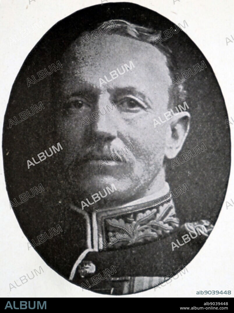 Photographic portrait of Lieutenant General Sir William Pulteney Pulteney (1861-1914) a British general during the First World War. Dated 20th century.