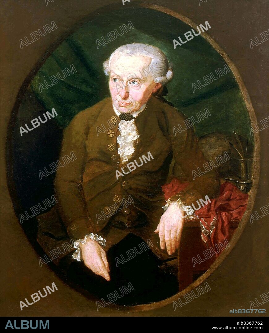 Germany: Portrait of Immanuel Kant (22 April 1724 - 12 February 1804), German philosopher and writer. Oil painting by Gottlieb Doebler (c. 1762 - 1810), 1791. Immanuel Kant was a German philosopher considered by many as a vital figure in the development of modern philosophy. Kant argued that the human mind forms the structure of human experience, and that reason was the source of morality, among many other ideas. He was one of the earliest exponents of the belief that perpetual peace could be achieved through universal democracy and international cooperation.
