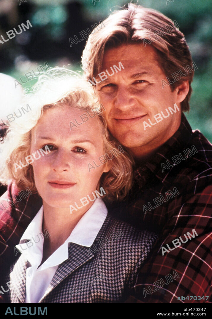 GLENN CLOSE y JEFF BRIDGES en AL FILO DE LA SOSPECHA, 1985 (JAGGED EDGE), dirigida por RICHARD MARQUAND. Copyright COLUMBIA PICTURES.