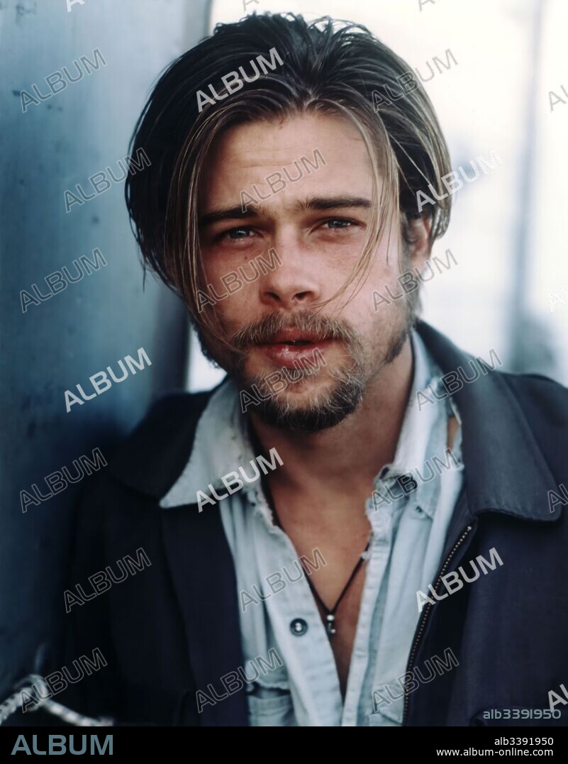 BRAD PITT in KALIFORNIA, 1993, directed by DOMINIC SENA. Copyright GRAMERCY PICTURES.